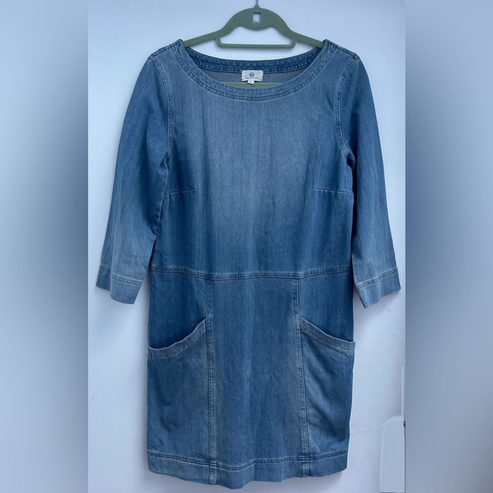 AG Adriano Goldschmied Denimknit Cocoon Dress.